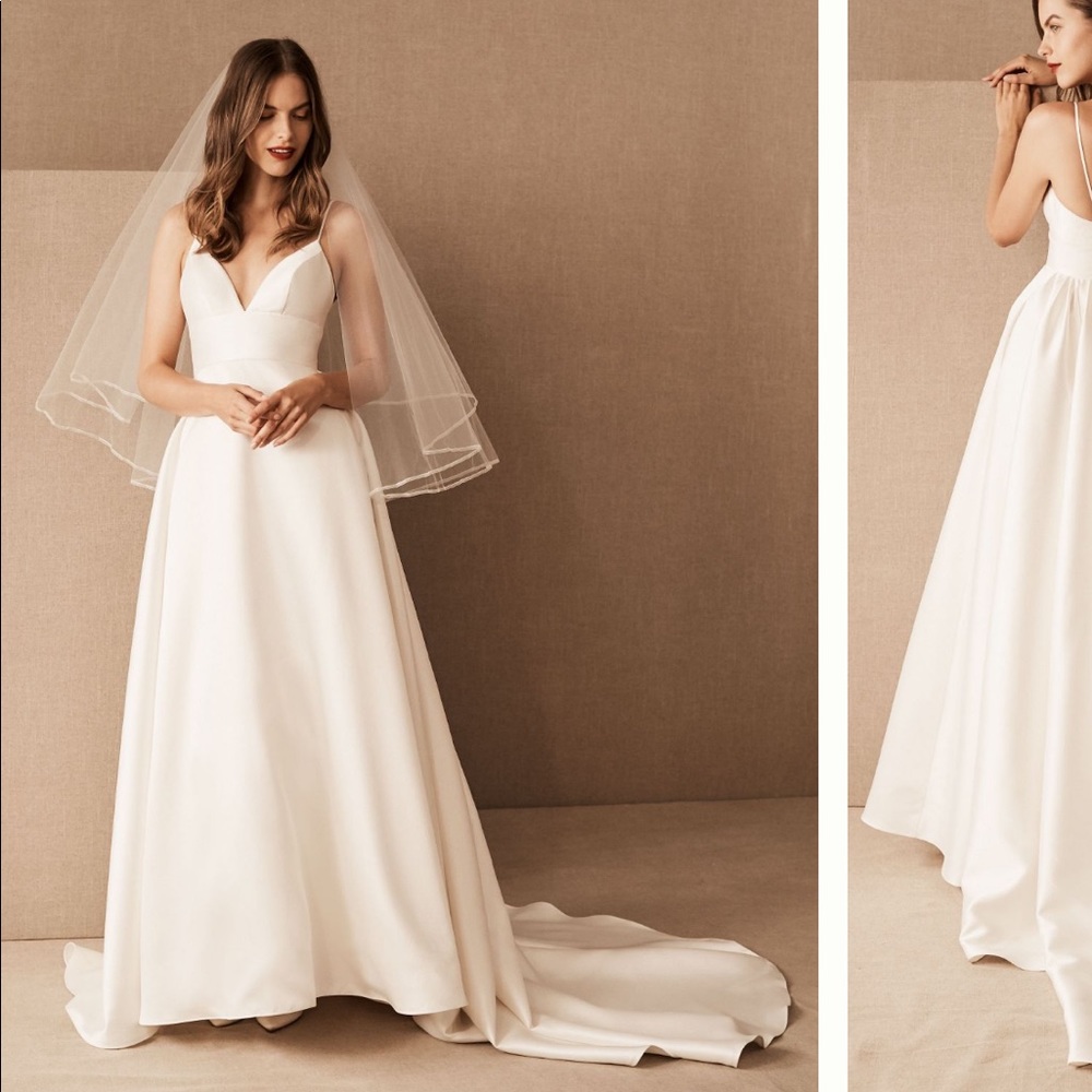 BHLDN Classic Cream Bridal Veil